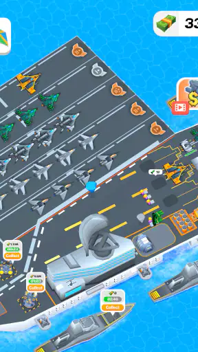 Idle Aircraft Carrier screenshot