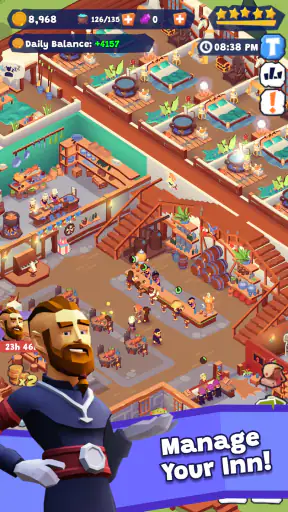 Idle Inn Empire: Hotel Tycoon screenshot