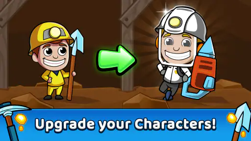 Idle Tycoon: عامل منجم الذهب screenshot