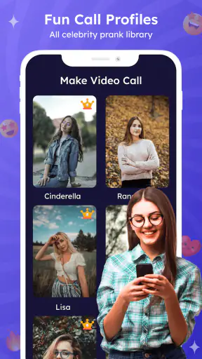 Idol Prank Video Call & Chat screenshot