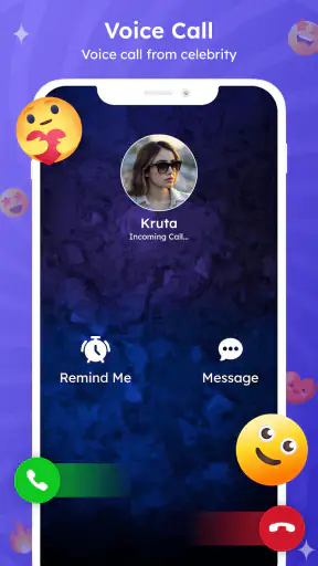 Idol Prank Video Call & Chat screenshot