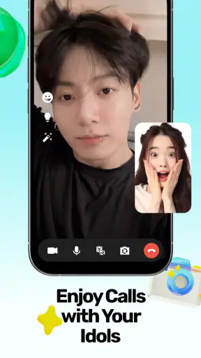 Idol Video Call Prank screenshot