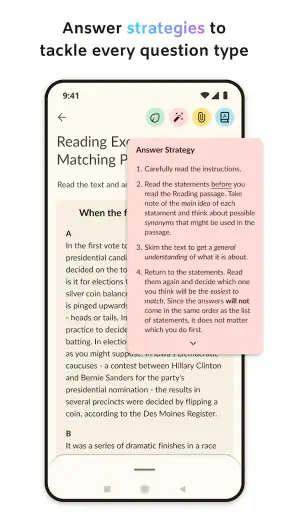 IELTS Exam Preparation App screenshot