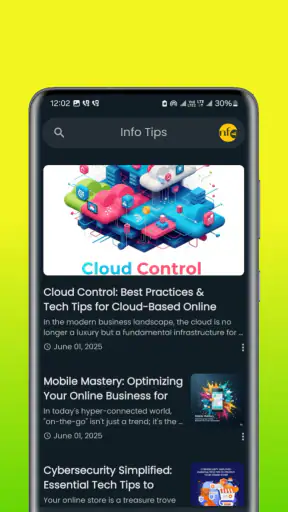 Info Tips screenshot