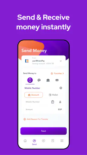 InstaPay Egypt screenshot