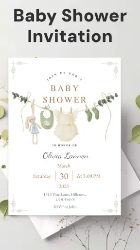 Invitation Maker & Event RSVP screenshot