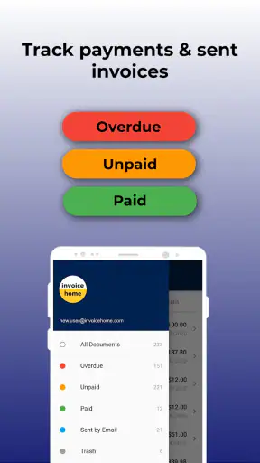 Invoice Maker by Invoice Home screenshot