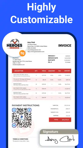 Invoice Maker - InvoiceBase screenshot