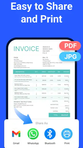 Invoice Maker - InvoiceBase screenshot