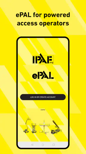 IPAF ePAL screenshot