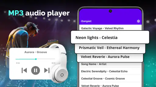 iSangeet Music Player MP3 screenshot