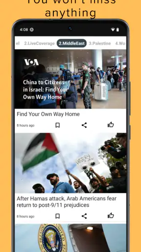 Israel News English screenshot