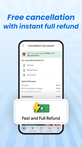 ixigo Train, Bus, Metro Ticket screenshot