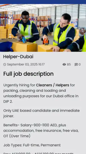 Jobs Connect UAE screenshot
