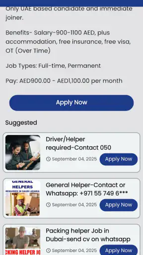 Jobs Connect UAE screenshot