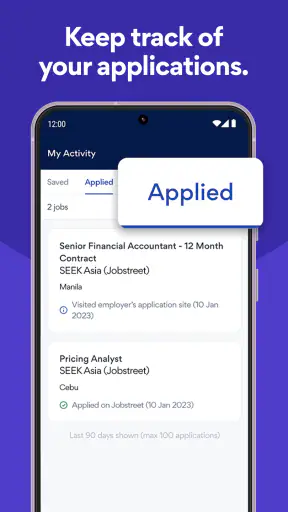 Jobstreet: Smart job matching screenshot