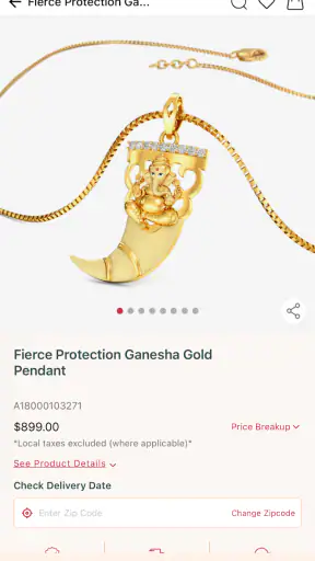 Joyalukkas Jewellery - Global screenshot