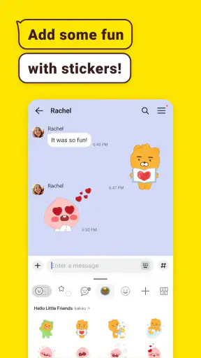KakaoTalk : تطبيق التراسل screenshot