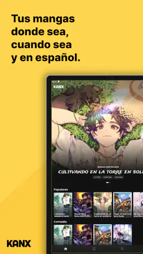 KanX - Mangas en Español screenshot