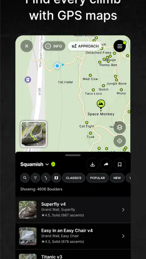 KAYA: THE CLIMBER’S APP screenshot