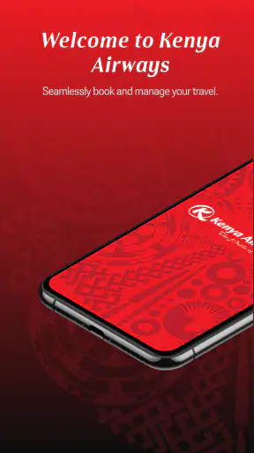 Kenya Airways screenshot