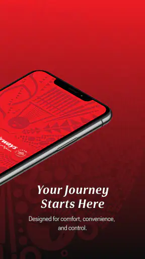 Kenya Airways screenshot
