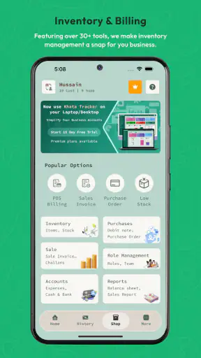 Khata Tracker Business Ledger screenshot