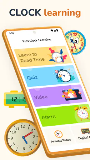Kids Clock Learning screenshot