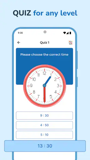 Kids Clock Learning screenshot