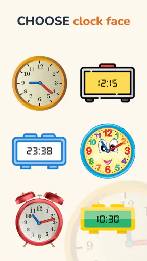 Kids Clock Learning screenshot