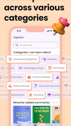kitUP: Audiobook Summaries screenshot
