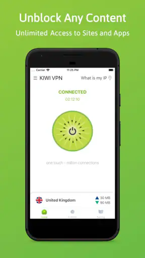 Kiwi VPN Connection IP Changer screenshot
