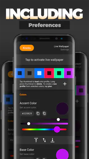 Knots Live Wallpaper screenshot