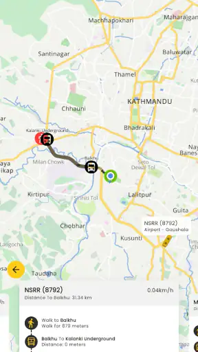 KTM Public Transport screenshot