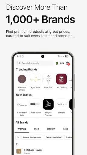 LAAM: Online Shopping App screenshot