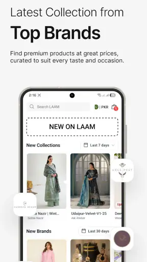 LAAM: Online Shopping App screenshot