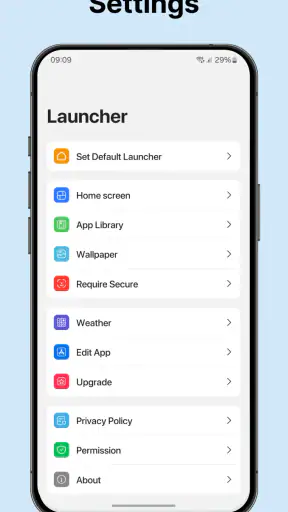 Launcher OS – Phone 17 Style screenshot