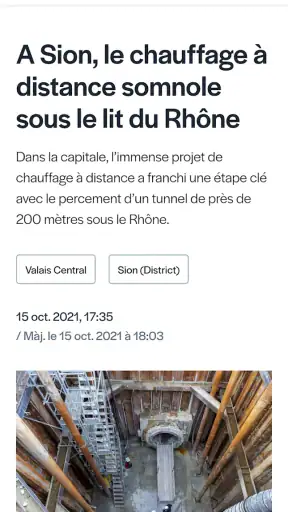 Le Nouvelliste screenshot
