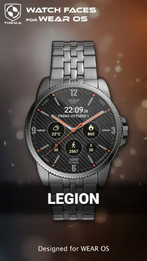 Legion Watch Face screenshot