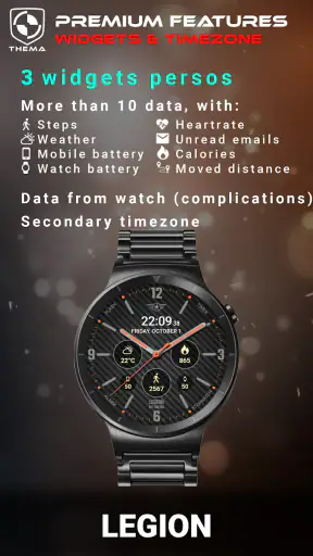 Legion Watch Face screenshot