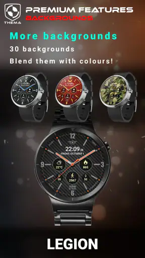Legion Watch Face screenshot