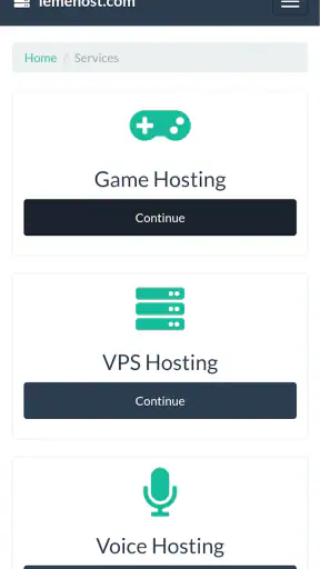 Lemehost screenshot
