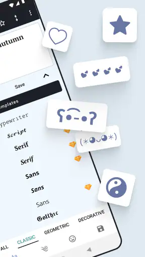 Letter Fonts - Stylish Text screenshot