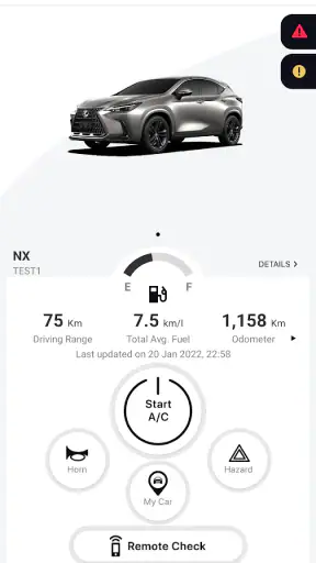 LEXUS CONNECT Middle East screenshot