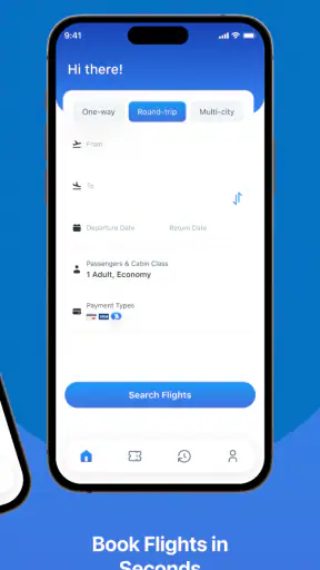 LIFTI Flights Booking screenshot