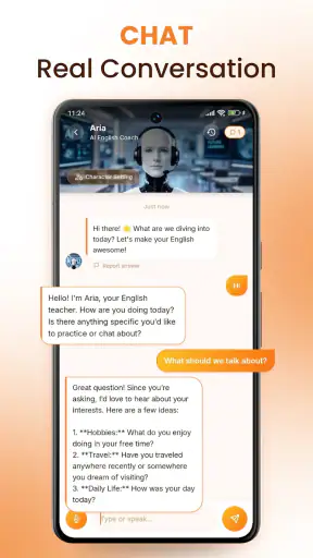Linguza: مدرس إنجليزي AI screenshot