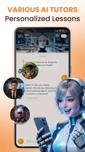 Linguza: مدرس إنجليزي AI screenshot