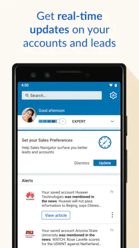 LinkedIn Sales Navigator screenshot