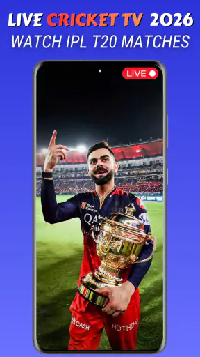 Live Cricket TV - HD Streaming screenshot