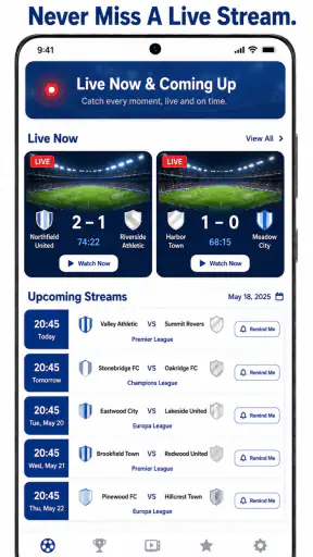 Live Football Streaming HD screenshot
